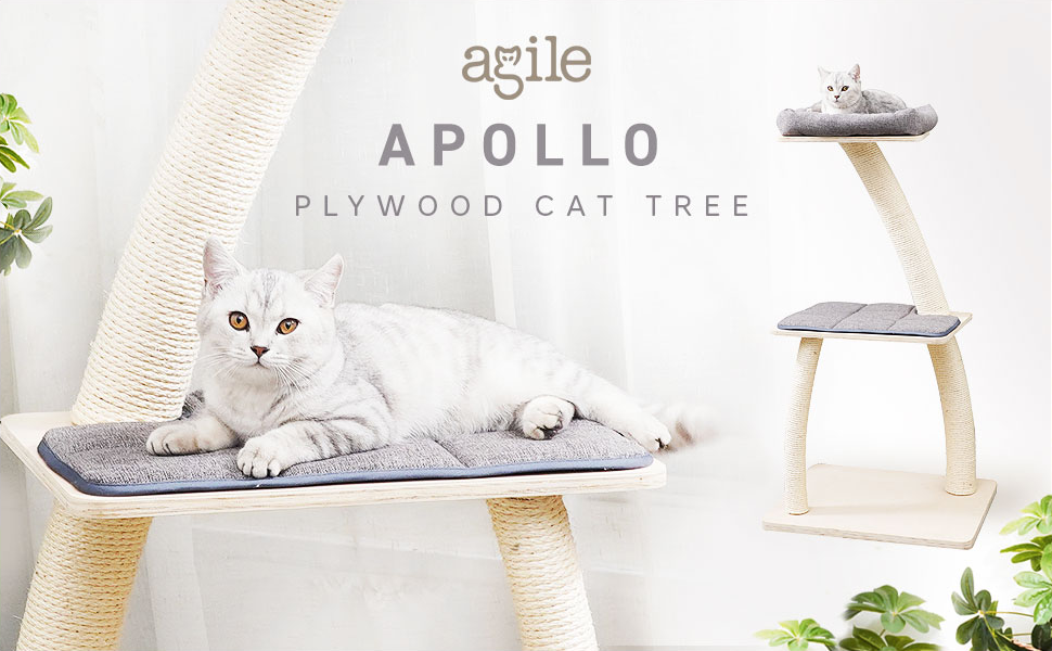 Apollo - Plywood Cat Tree