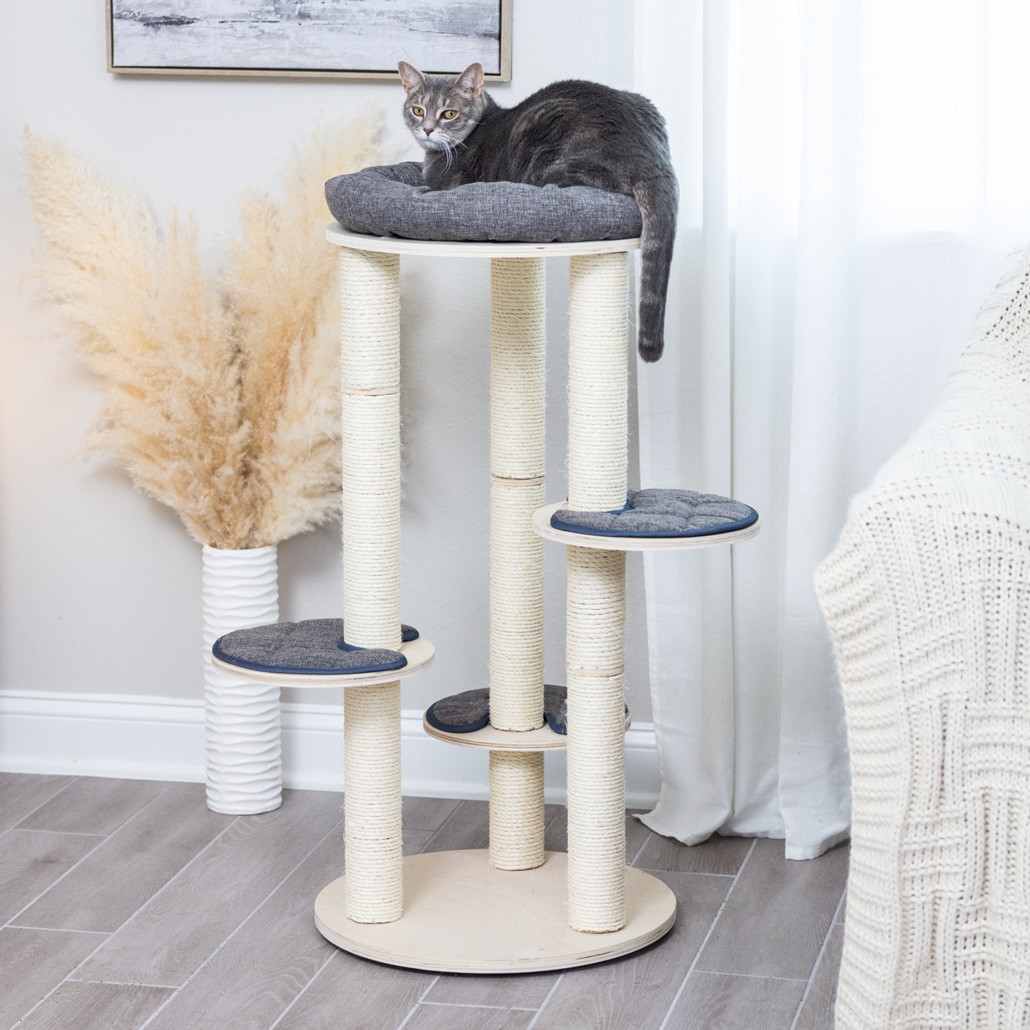 Cleo - Plywood Cat Tree