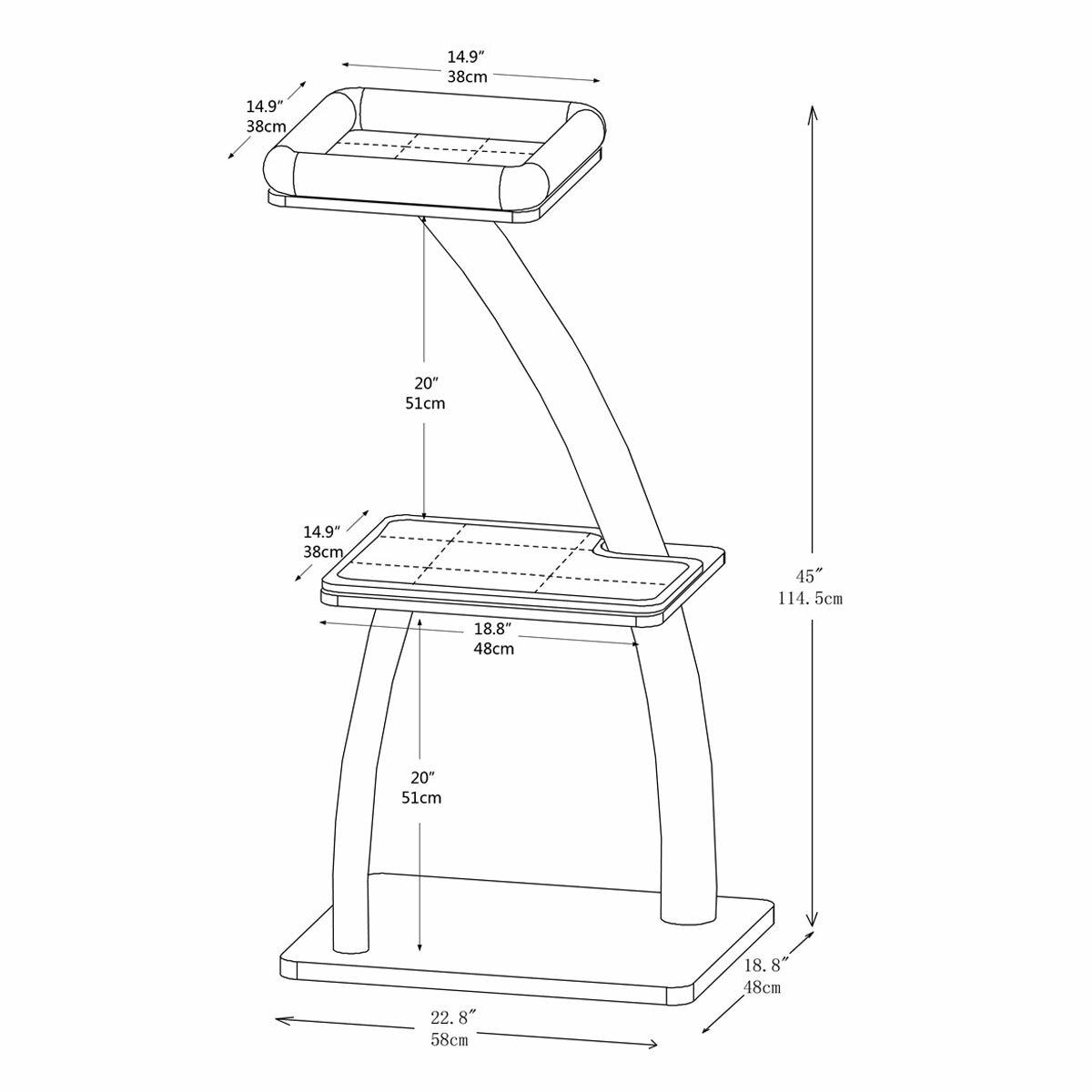 Apollo - Plywood Cat Tree - AGILE